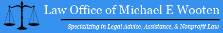 Logo, Law Office of Michael E Wooten, Legal Firm in Irvine, CA